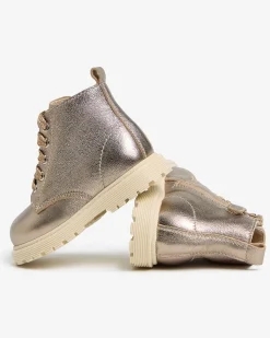 Anfibi Junior da Bambina in Pelle