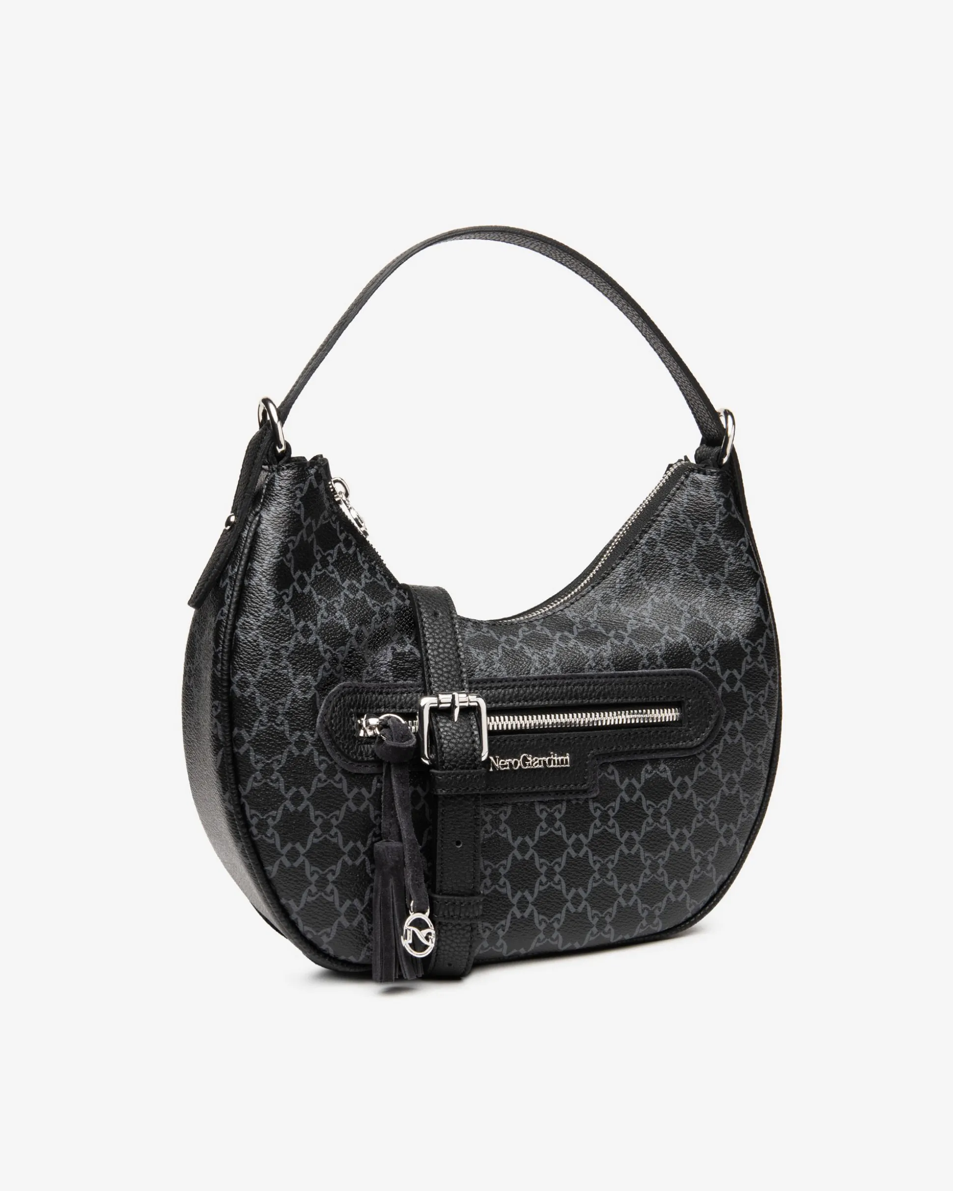 Borsa Hobo da Donna in Materiale Tecnico