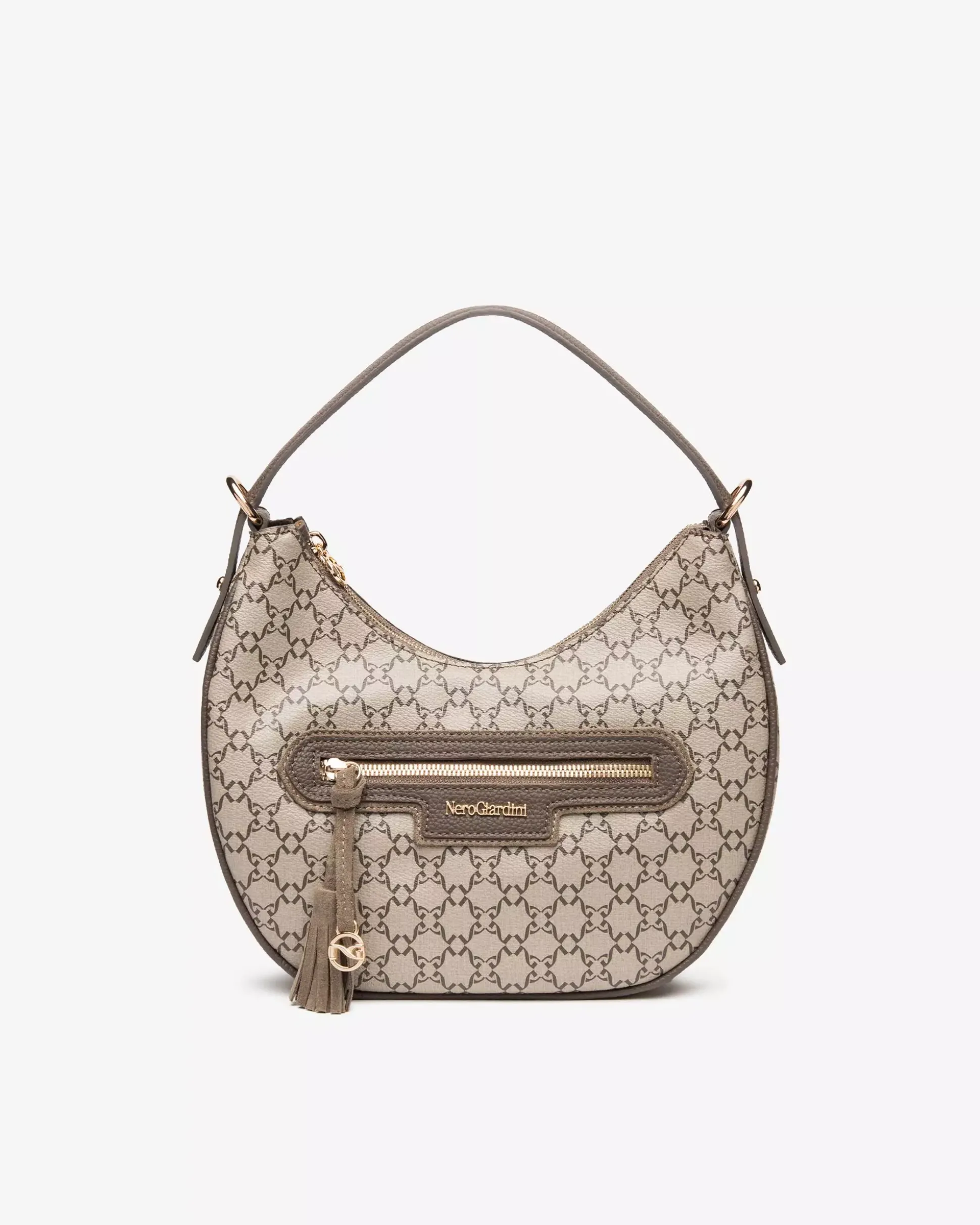Borsa Hobo da Donna in Materiale Tecnico