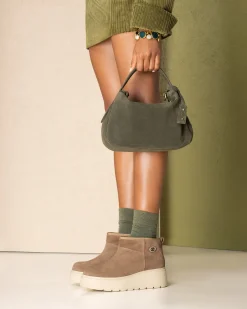 Borsa Hobo da Donna in Pelle