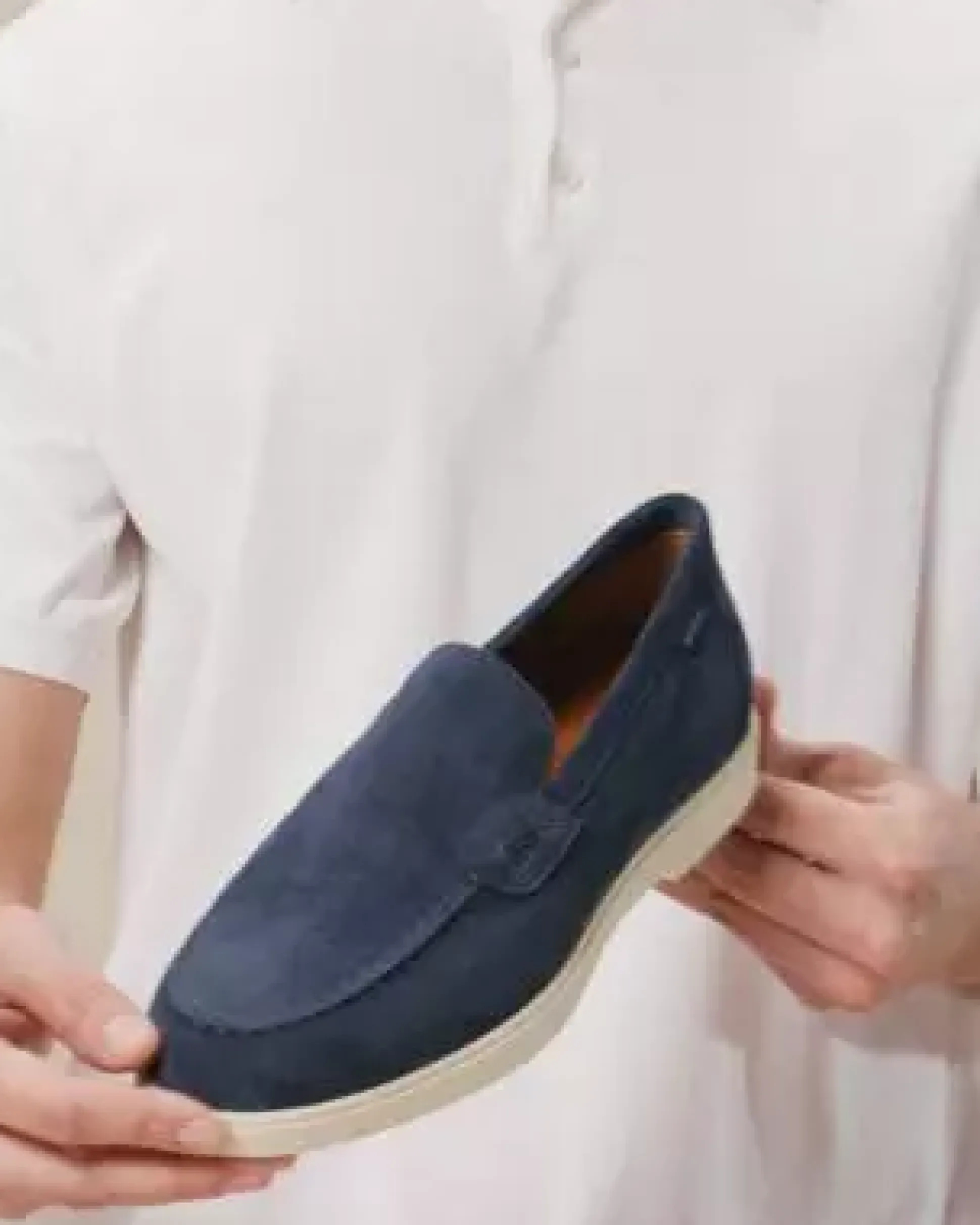 Mocassini Uomo in Camoscio