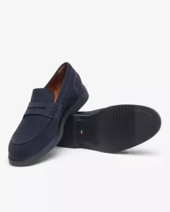 Mocassini Uomo in Camoscio