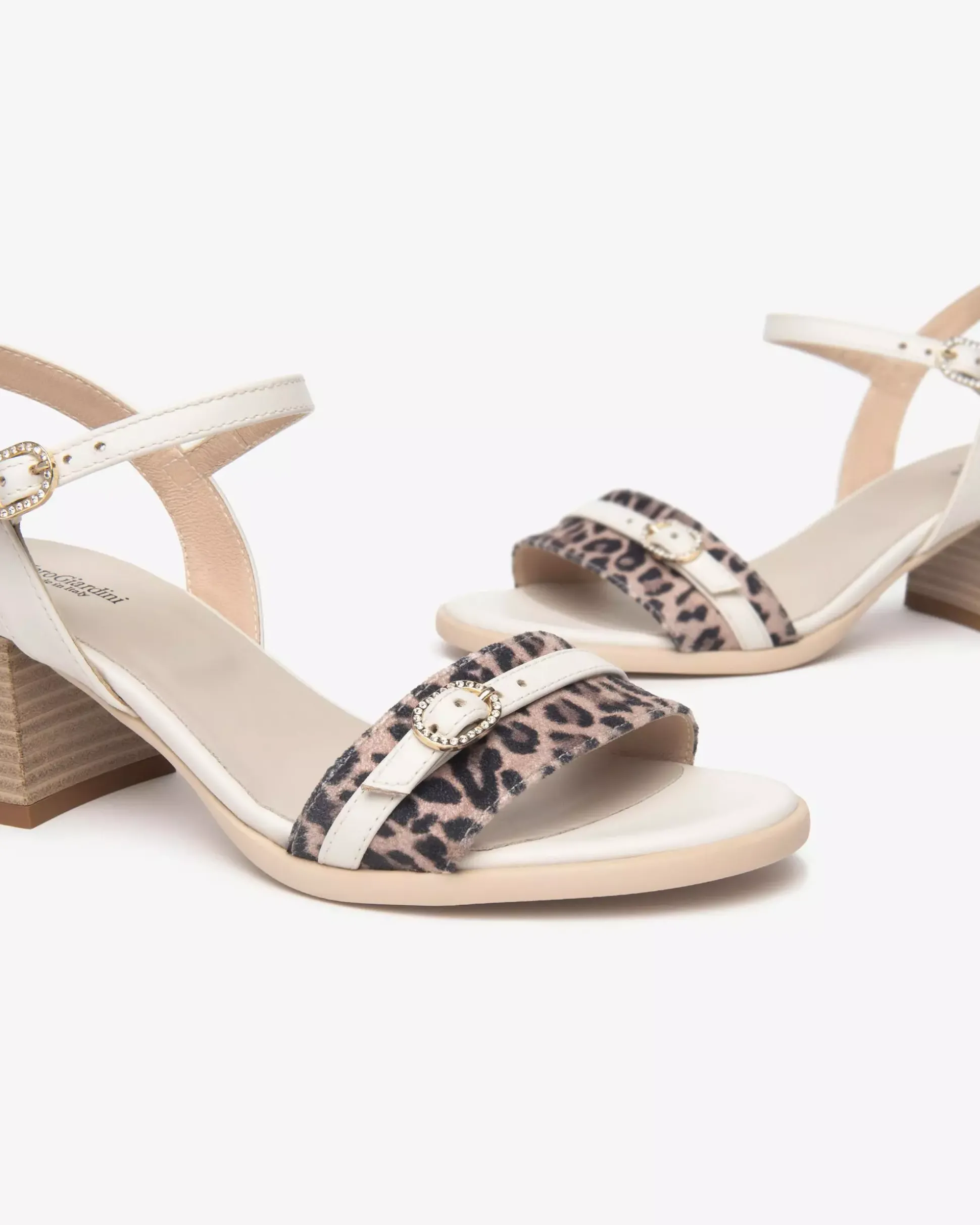 Sandali Donna in Pelle e Materiale Tecnico