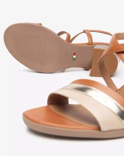 Sandali Donna in Pelle e Materiale Tecnico
