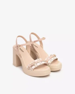 Sandali Donna in Pelle e Materiale Tecnico