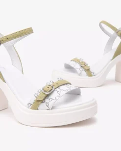 Sandali Donna in Pelle e Materiale Tecnico
