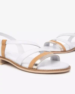 Sandali Donna in Pelle e Materiale Tecnico