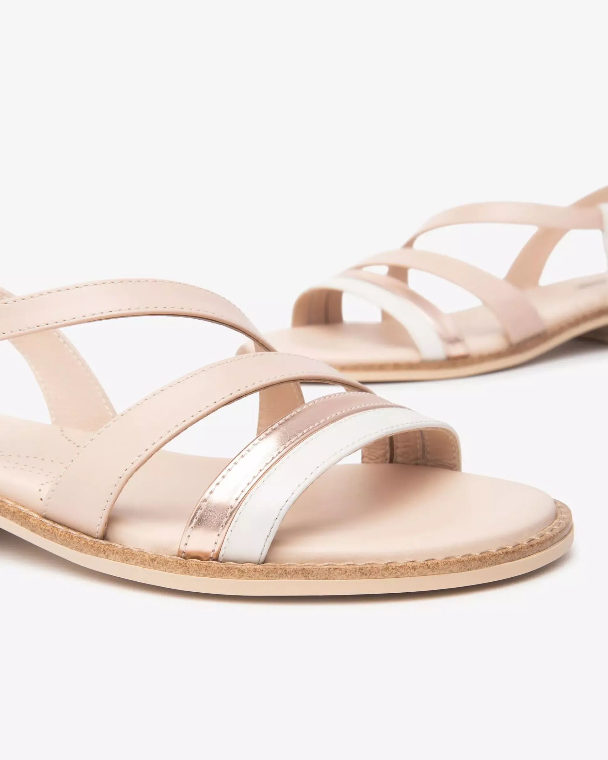 Sandali Donna in Pelle e Materiale Tecnico