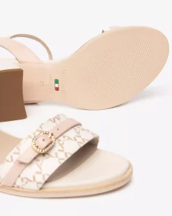 Sandali Donna in Pelle e Materiale Tecnico