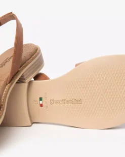 Sandali Donna in Pelle e Materiale Tecnico