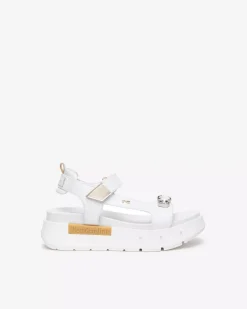 Sandali Donna in Pelle e Materiale Tecnico