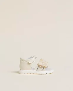 Sandali Junior da Bambina in Pelle e Materiale Tecnico