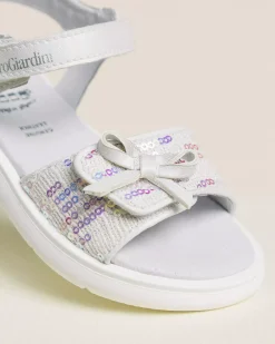 Sandali Junior da Bambina in Materiale Tecnico e Tessuto