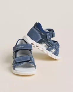 Sandali Junior da Bambino in Camoscio, Pelle e Tela