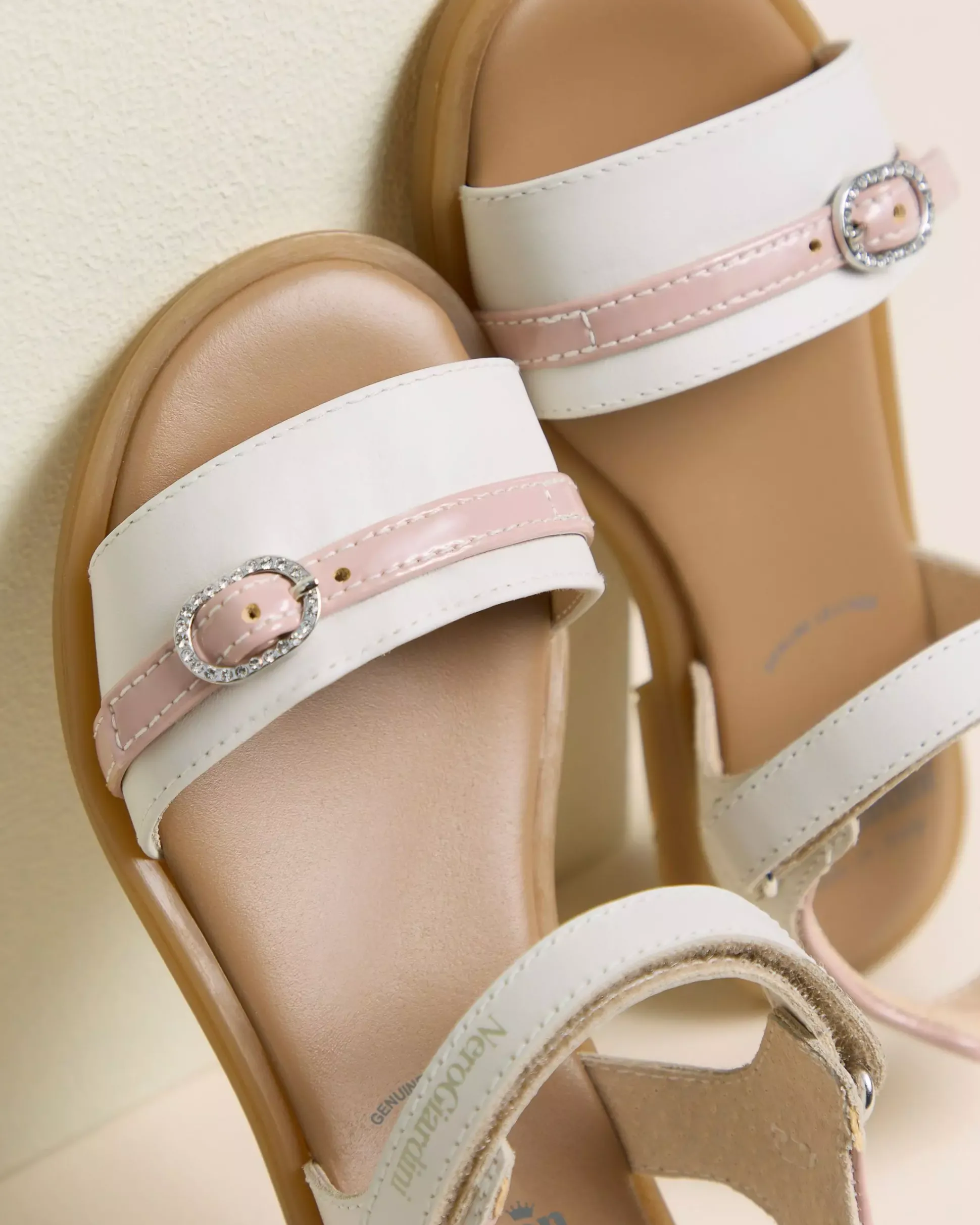 Sandali Teen da Ragazza in Pelle e Materiale Tecnico