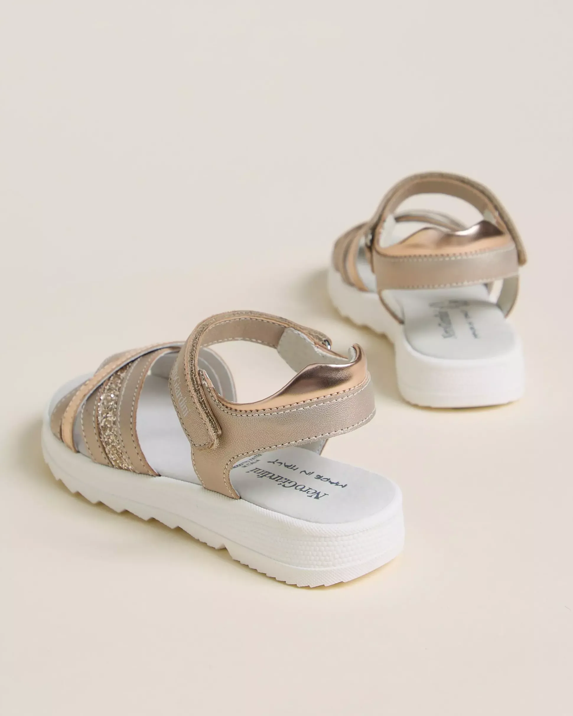 Sandali Teen da Ragazza in Pelle e Materiale Tecnico