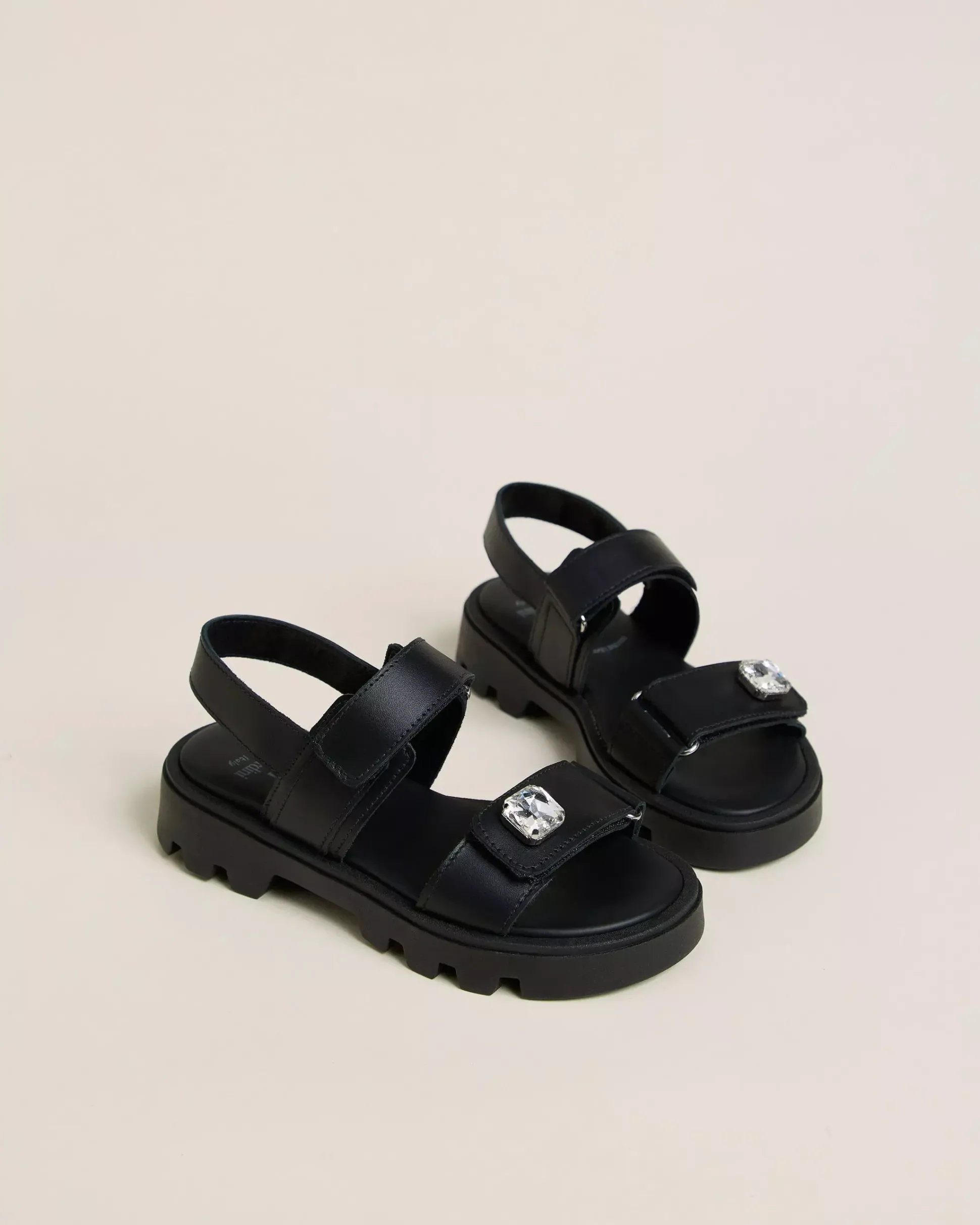 Sandali Teen da Ragazza in Pelle