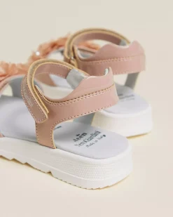 Sandali Teen da Ragazza in Pelle e Materiale Tecnico