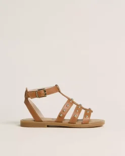 Sandali Teen da Ragazza in Pelle