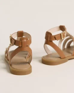 Sandali Teen da Ragazza in Pelle