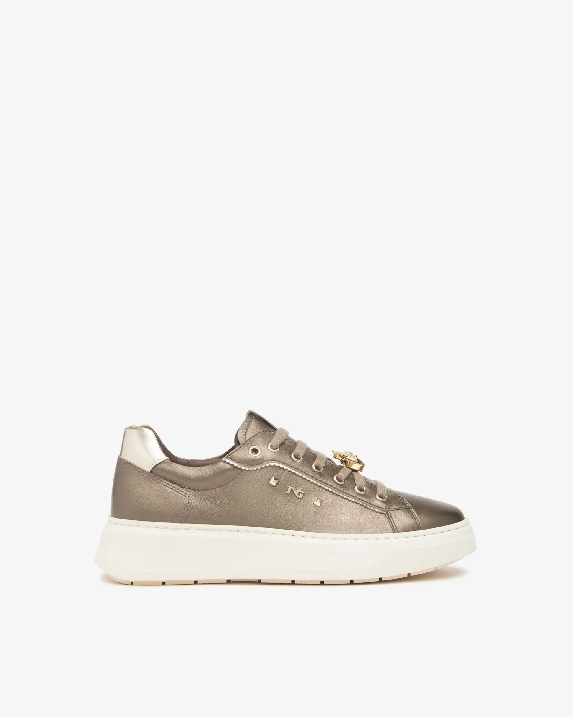 Sneakers Donna in Pelle e Materiale Tecnico