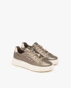 Sneakers Donna in Pelle e Materiale Tecnico