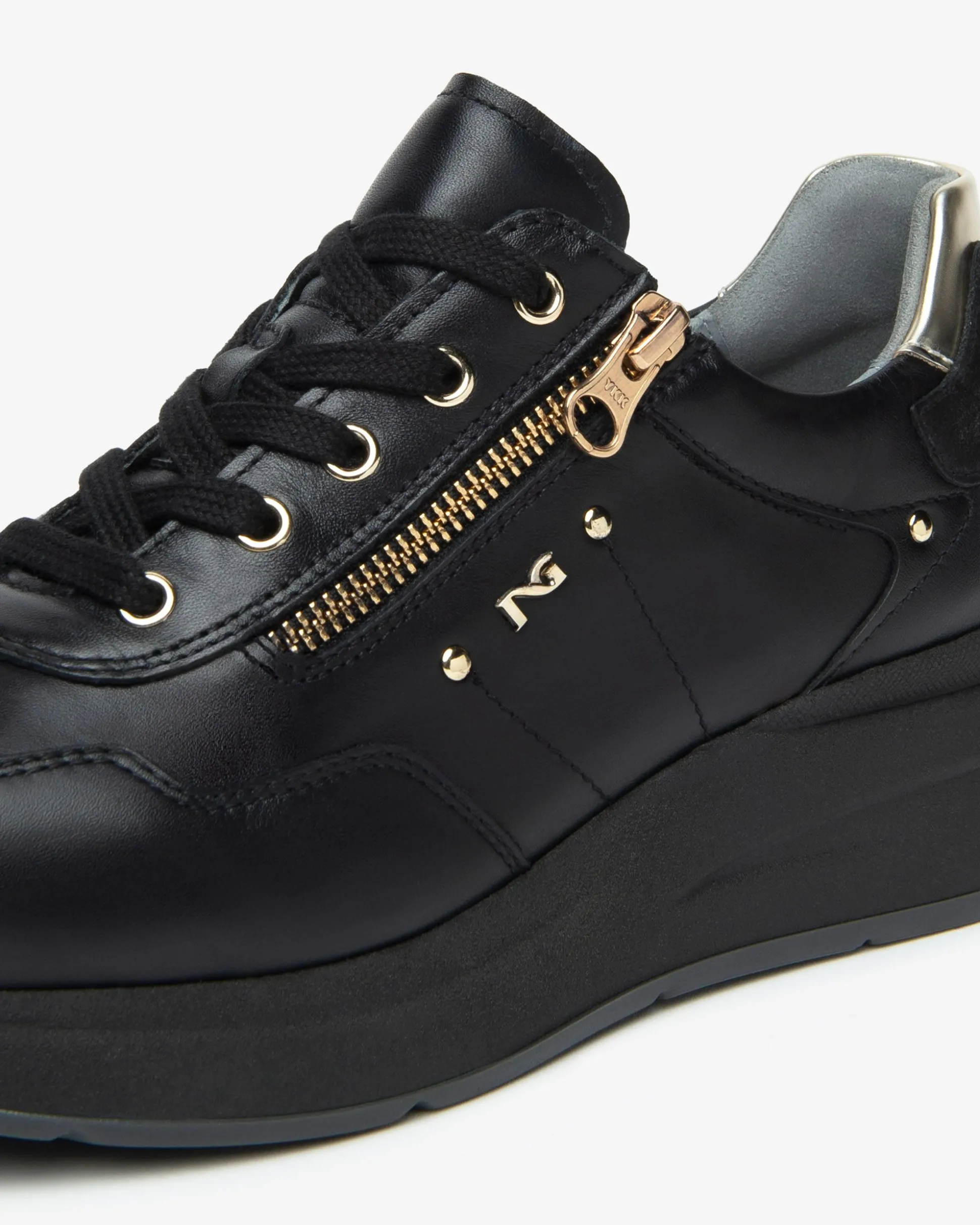 Sneakers Donna in Pelle e Materiale Tecnico