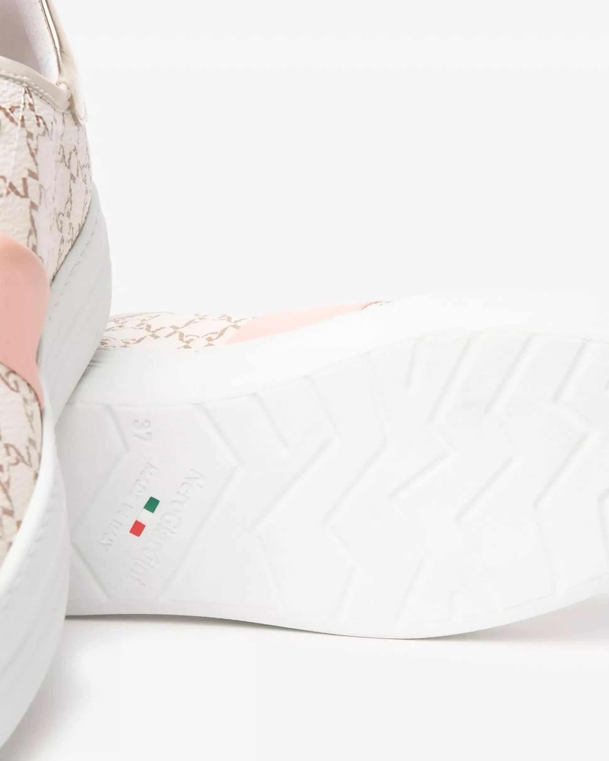 Sneakers Donna in Pelle e Materiale Tecnico
