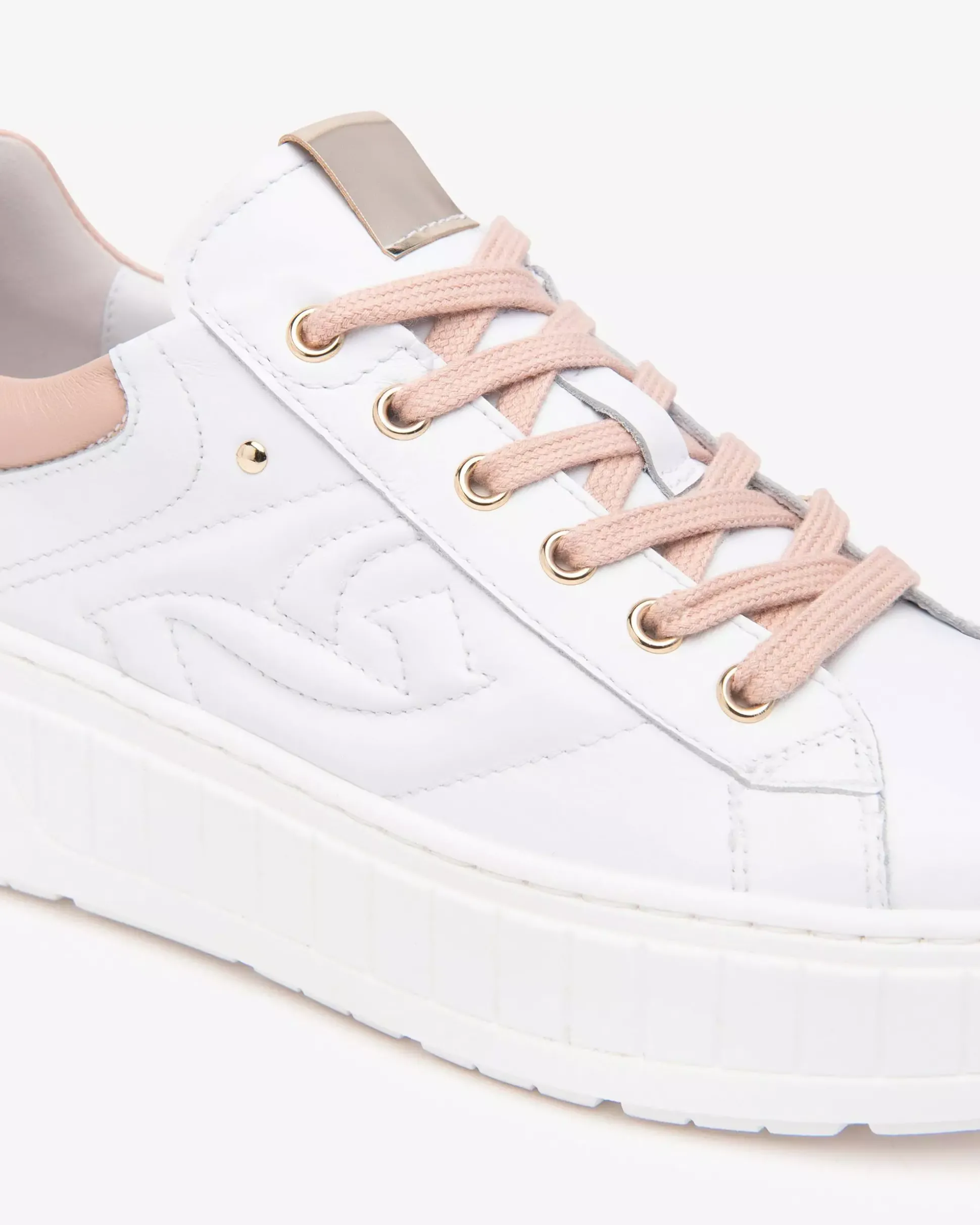 Sneakers Donna in Pelle e Materiale Tecnico