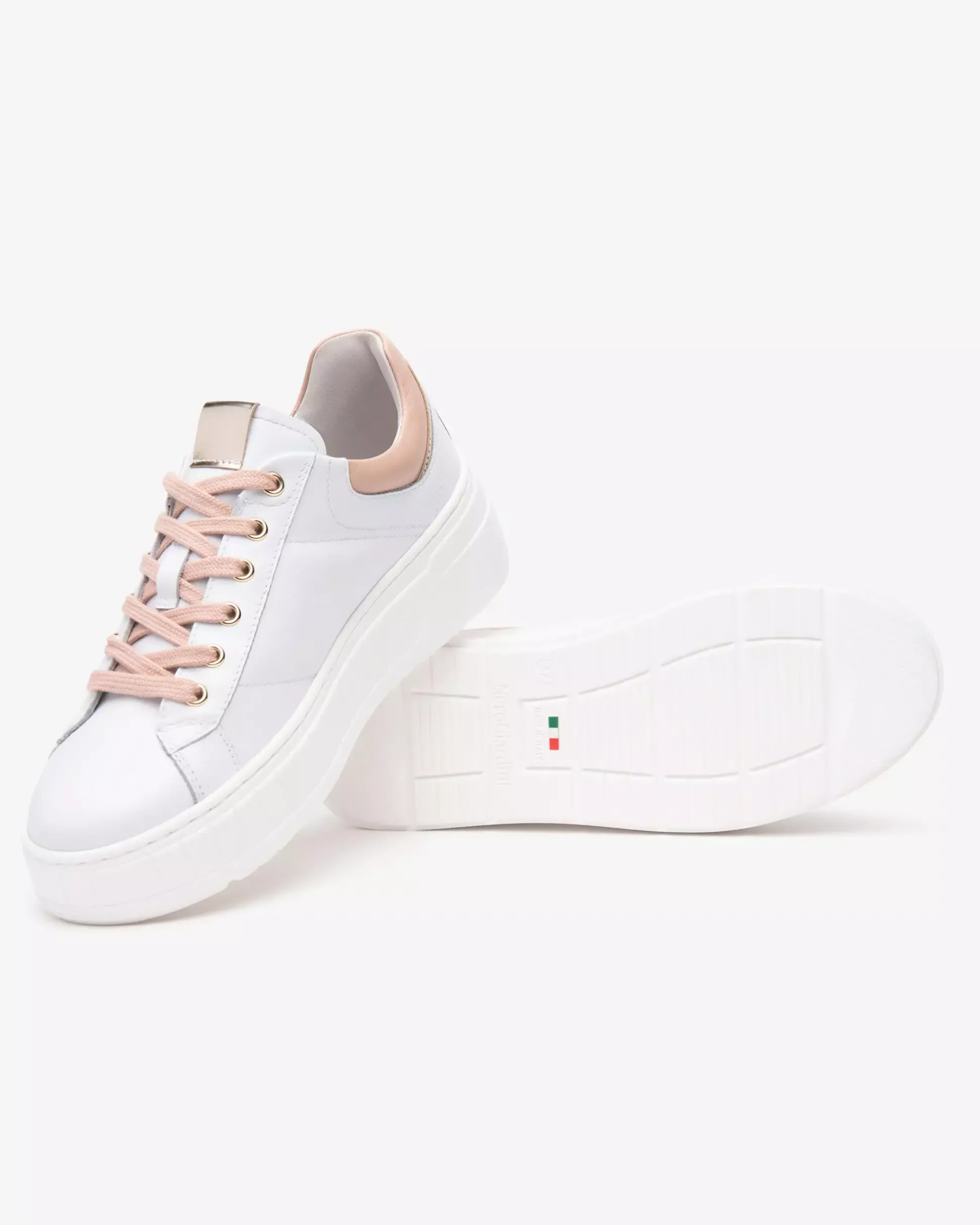 Sneakers Donna in Pelle e Materiale Tecnico