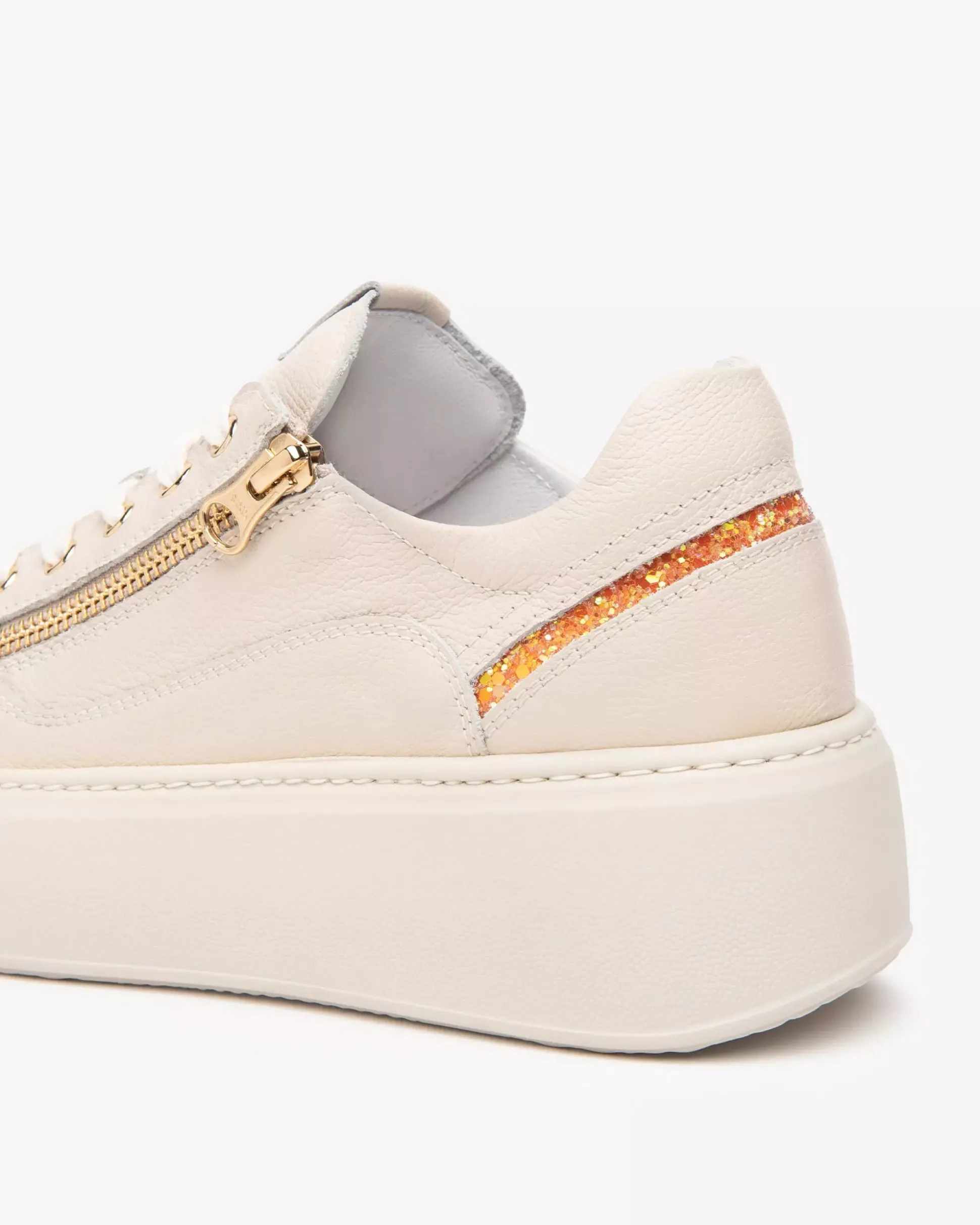 Sneakers Donna in Pelle e Materiale Tecnico
