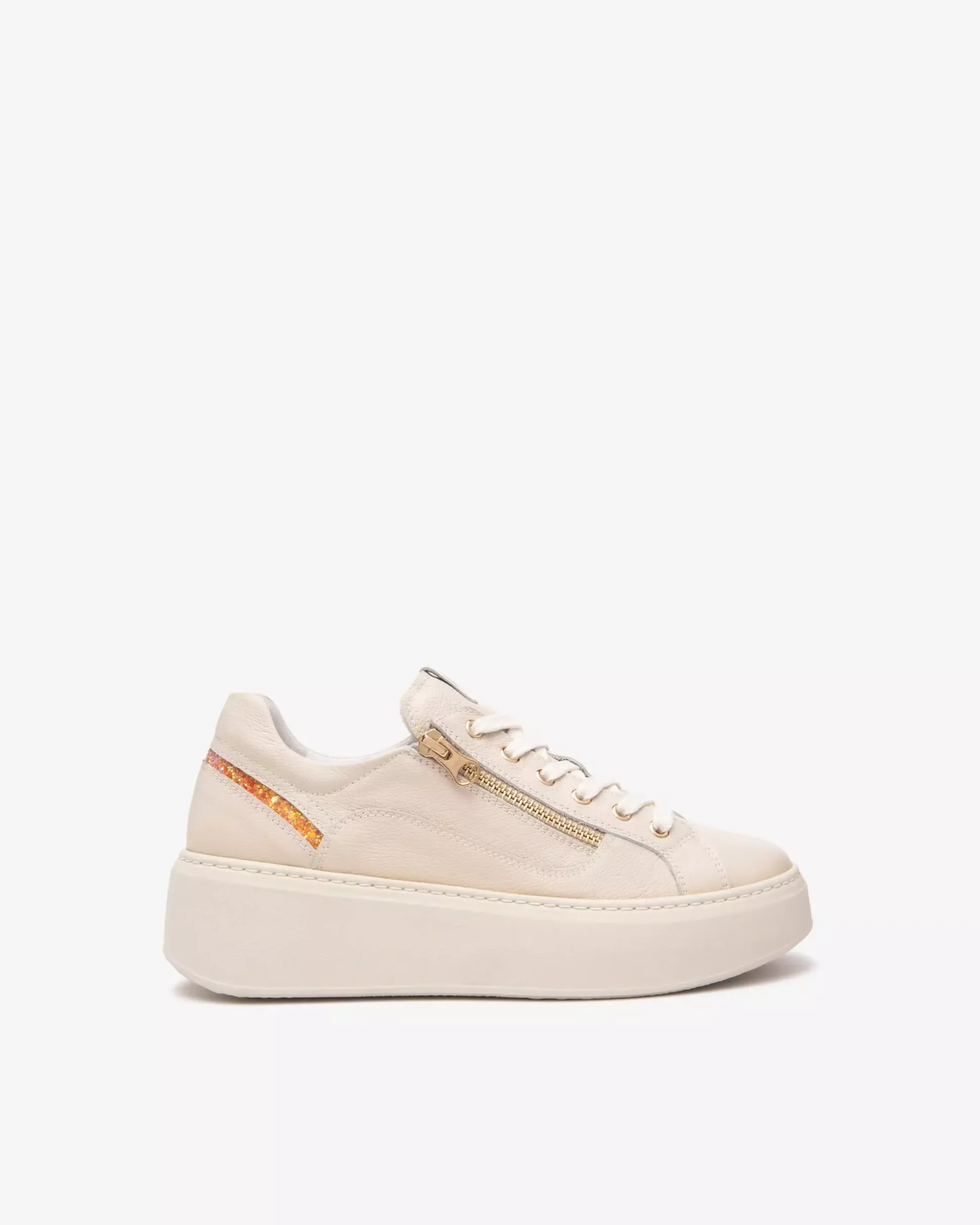 Sneakers Donna in Pelle e Materiale Tecnico