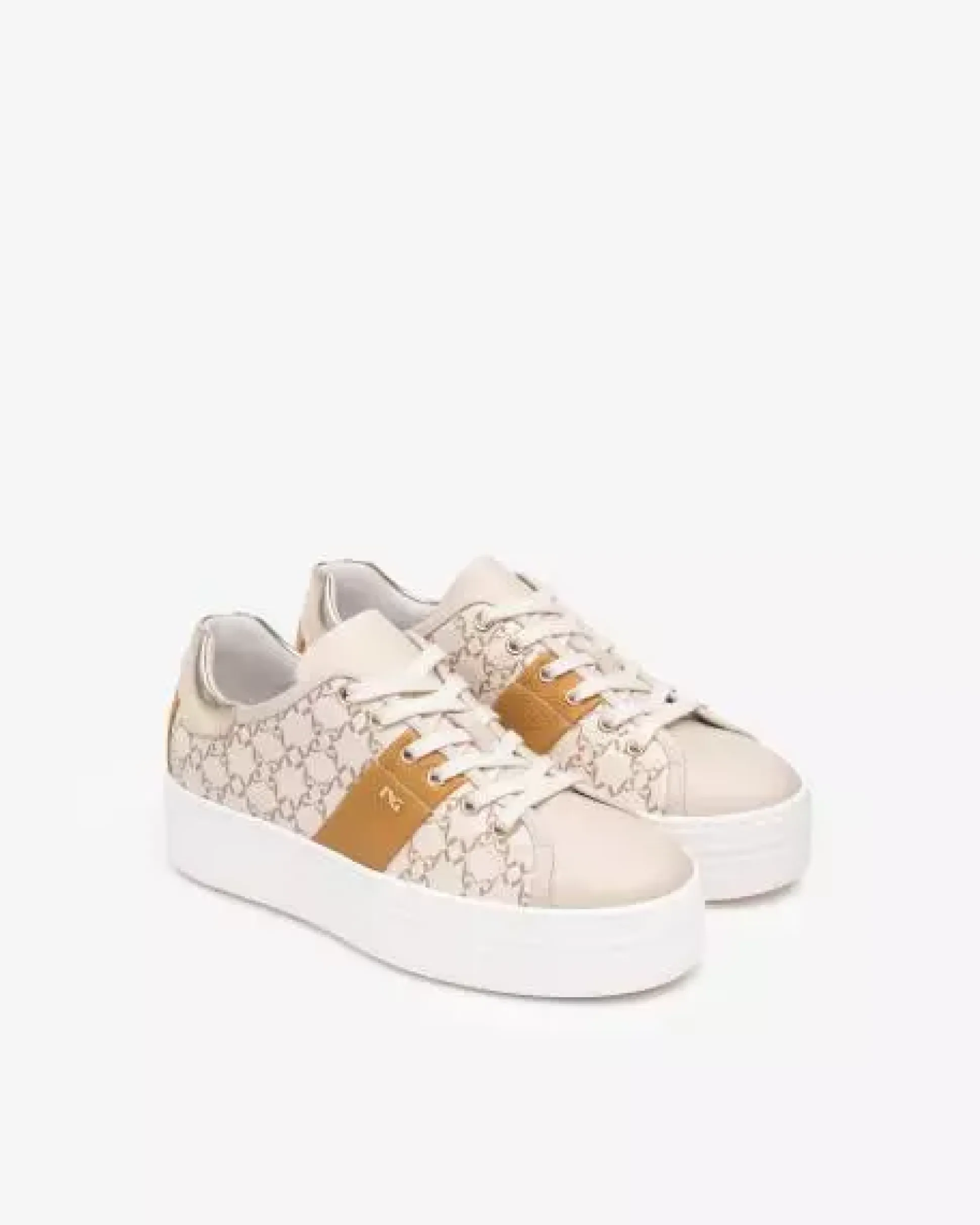 Sneakers Donna in Pelle e Materiale Tecnico