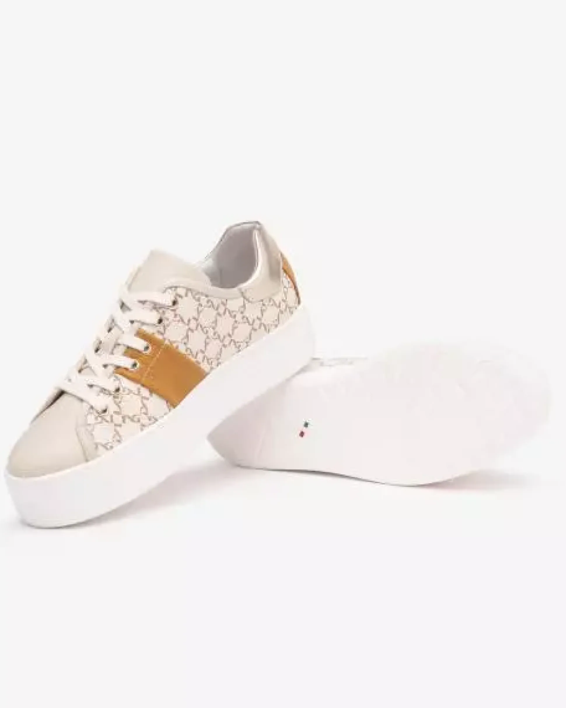 Sneakers Donna in Pelle e Materiale Tecnico