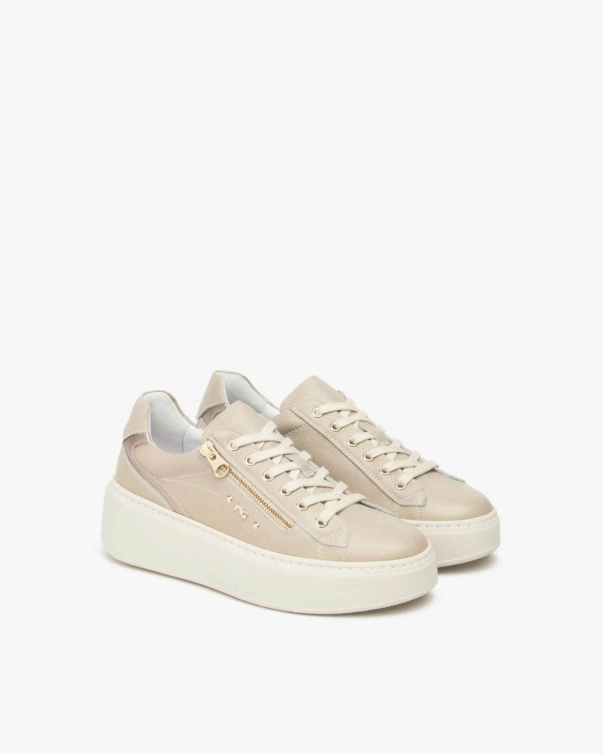 Sneakers Donna in Pelle e Materiale Tecnico