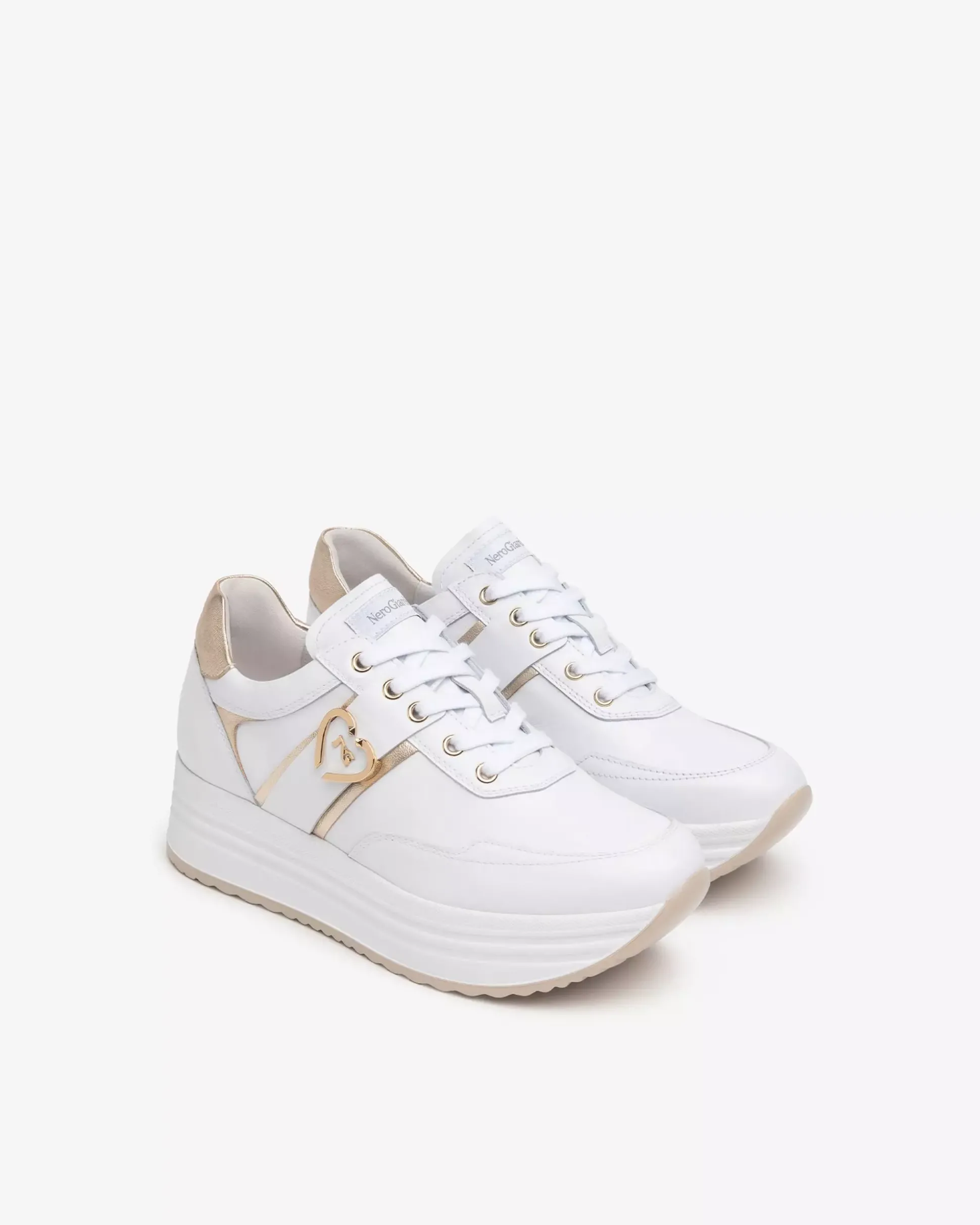 Sneakers Donna in Pelle e Materiale Tecnico
