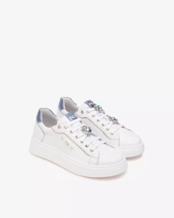 Sneakers Donna in Pelle e Materiale Tecnico