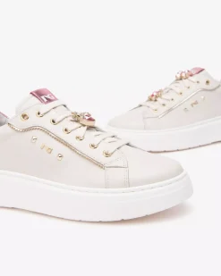 Sneakers Donna in Pelle e Materiale Tecnico