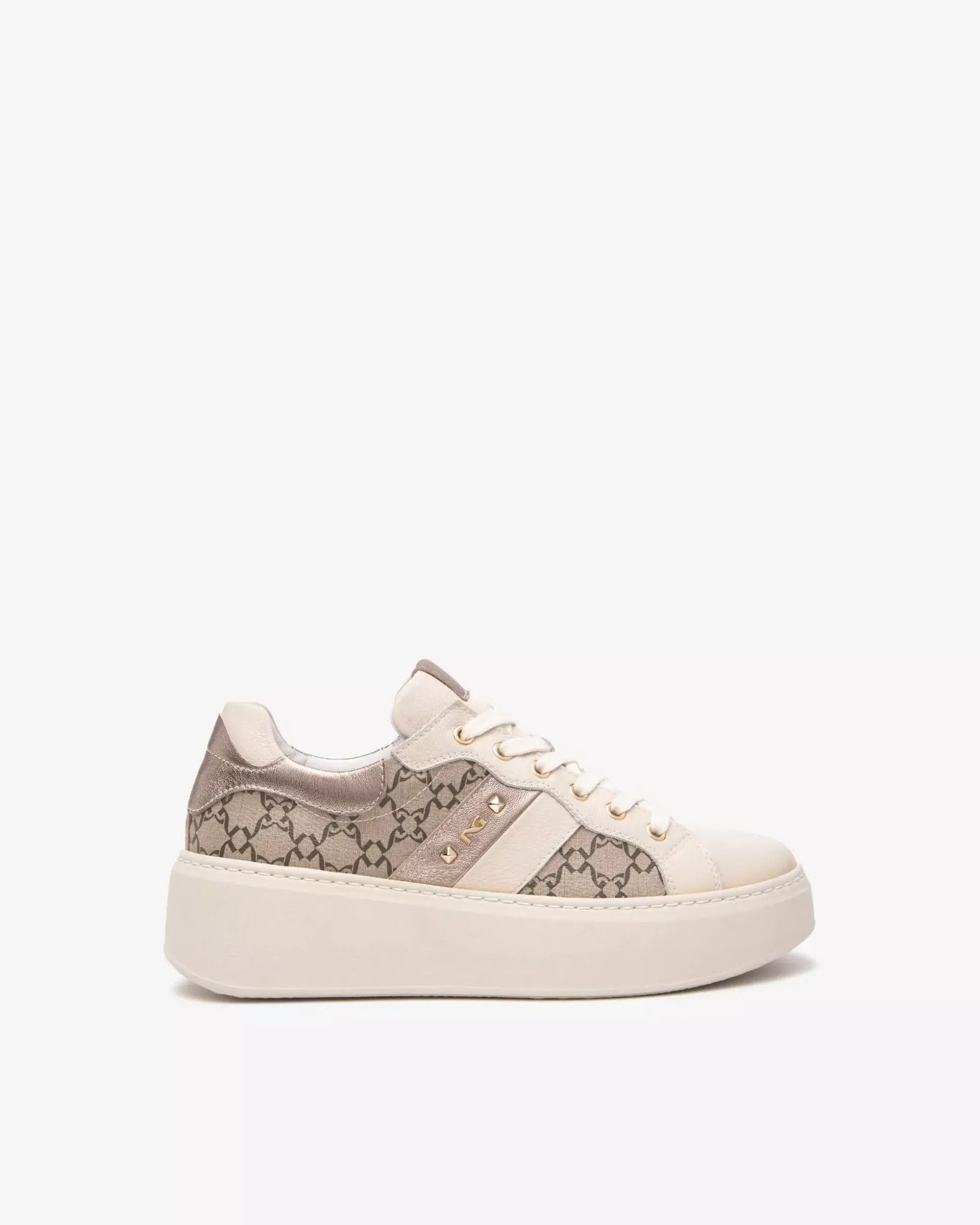 Sneakers Donna in Pelle e Materiale Tecnico