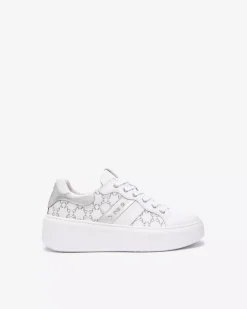 Sneakers Donna in Pelle e Materiale Tecnico