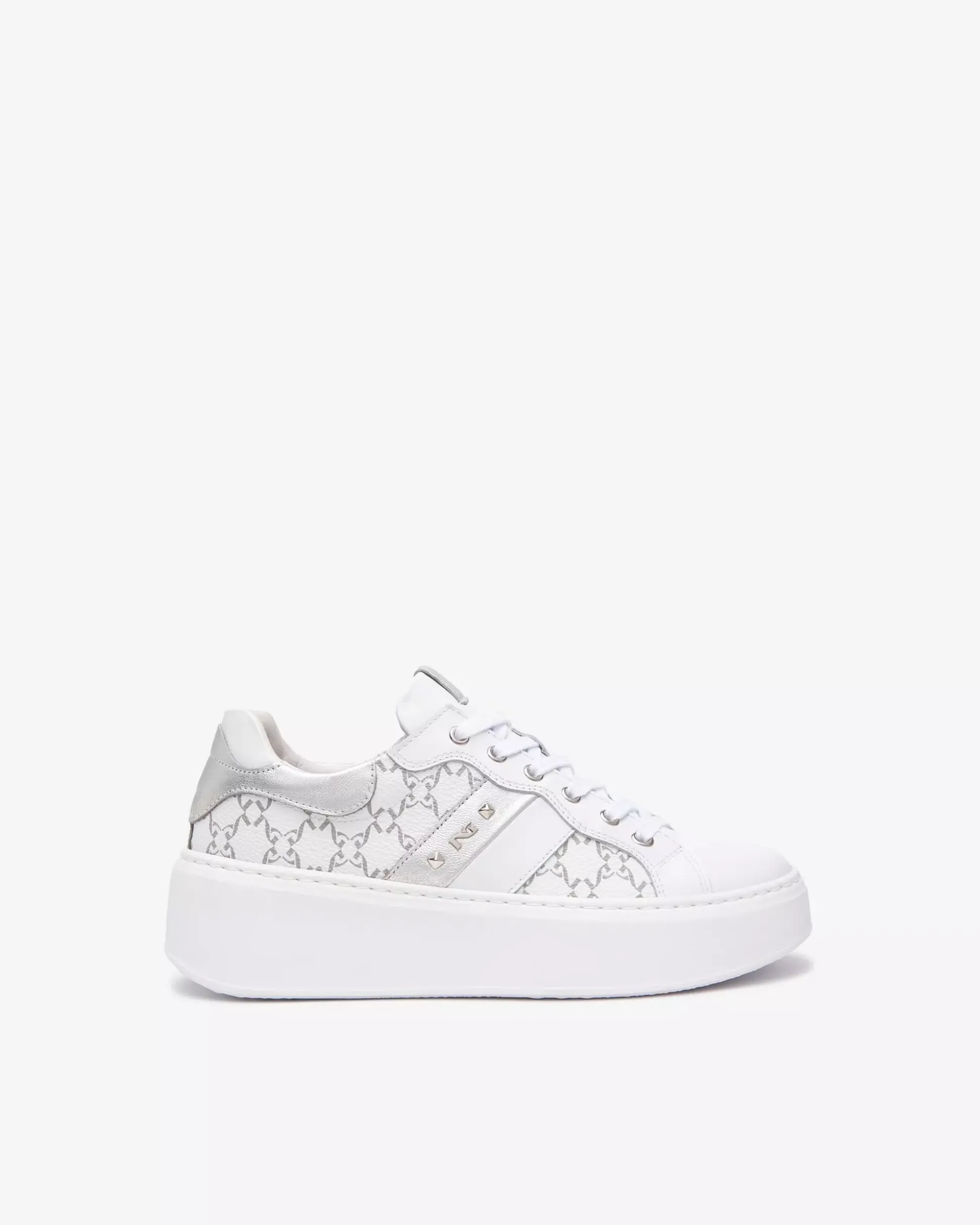 Sneakers Donna in Pelle e Materiale Tecnico