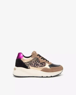 Sneakers Donna in Pelle, Suede e Materiale Tecnico