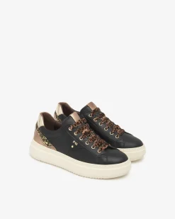 Sneakers Donna in Pelle, Suede e Materiale Tecnico