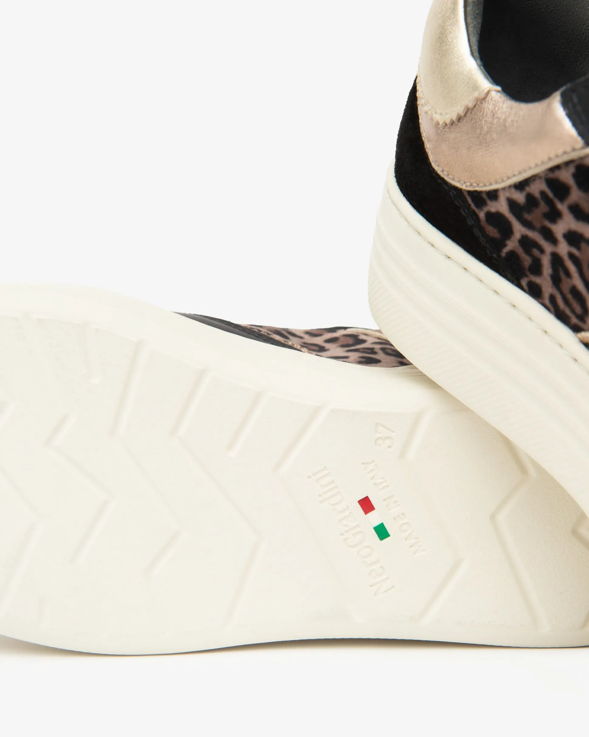 Sneakers Donna in Pelle, Suede e Materiale Tecnico