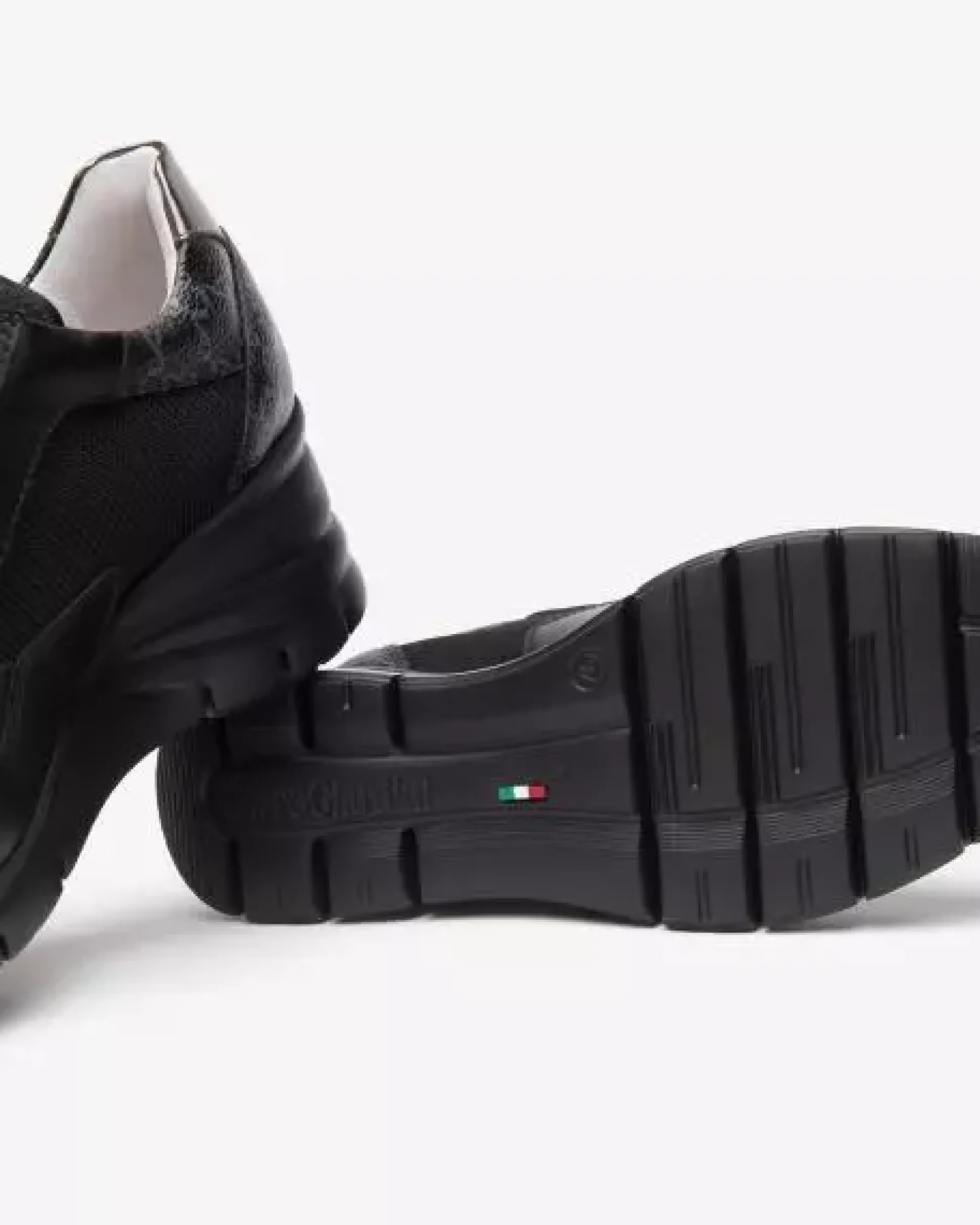 Sneakers Donna in Pelle, Tela e Materiale Tecnico