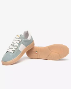 Sneakers Donna in Suede e Pelle