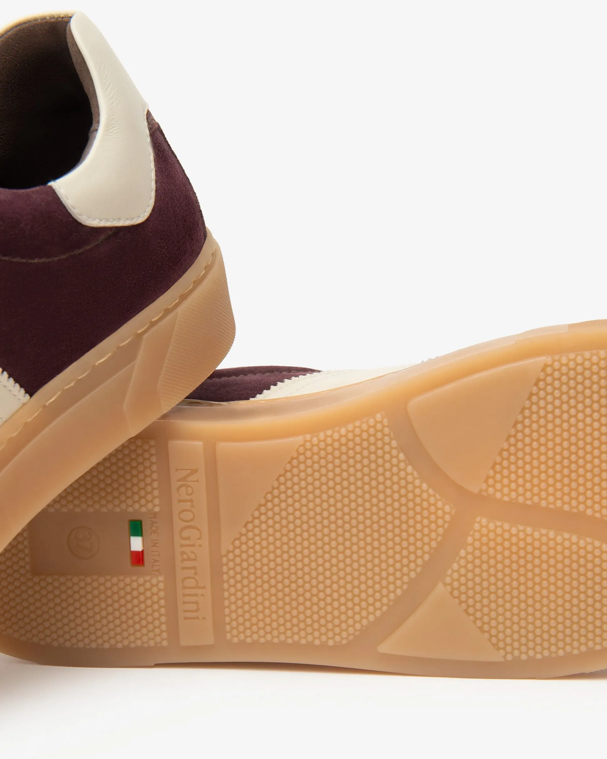 Sneakers Donna in Suede e Pelle