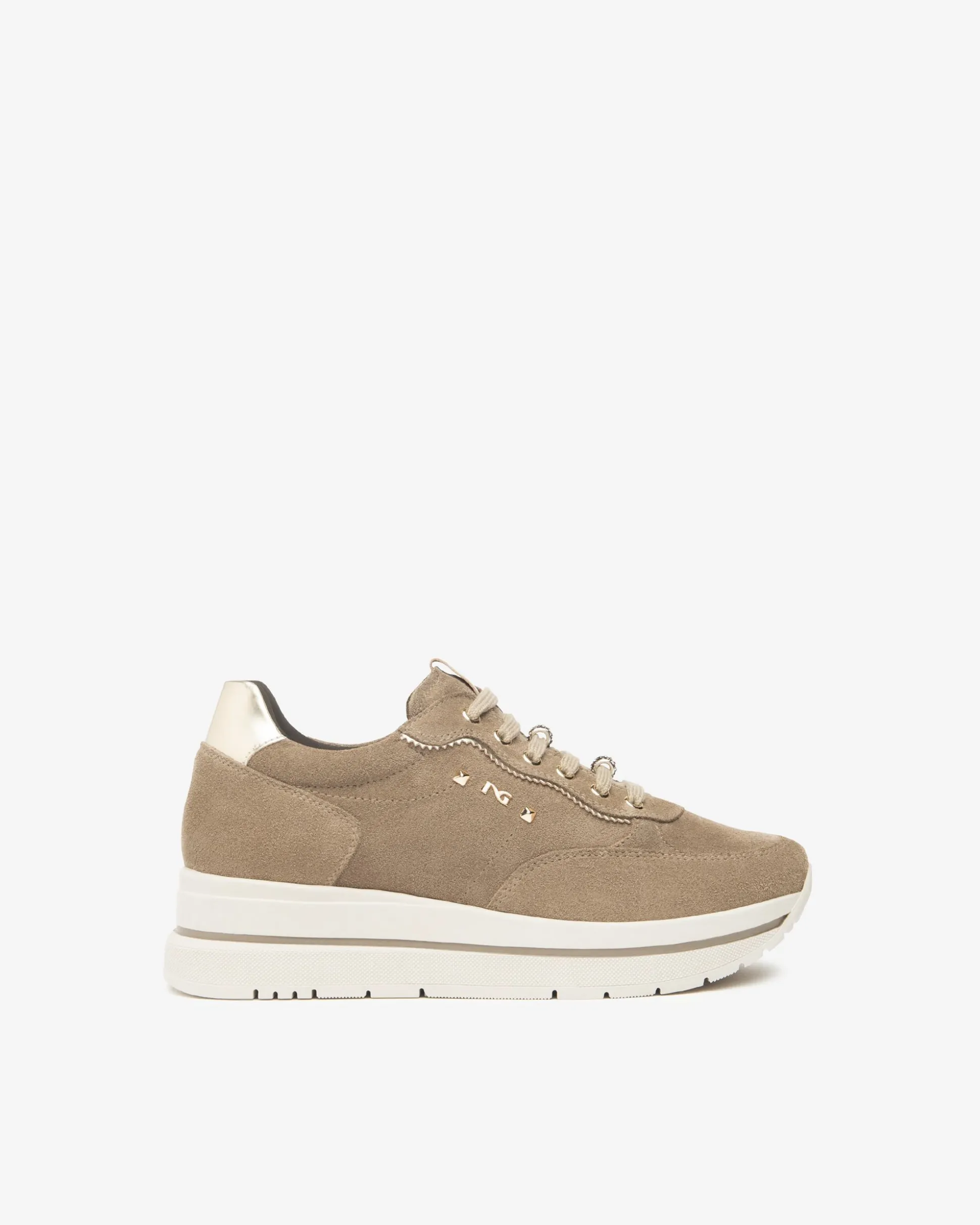 Sneakers Donna in Suede e Materiale Tecnico