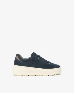 Sneakers Donna in Suede, Pelle e Materiale Tecnico