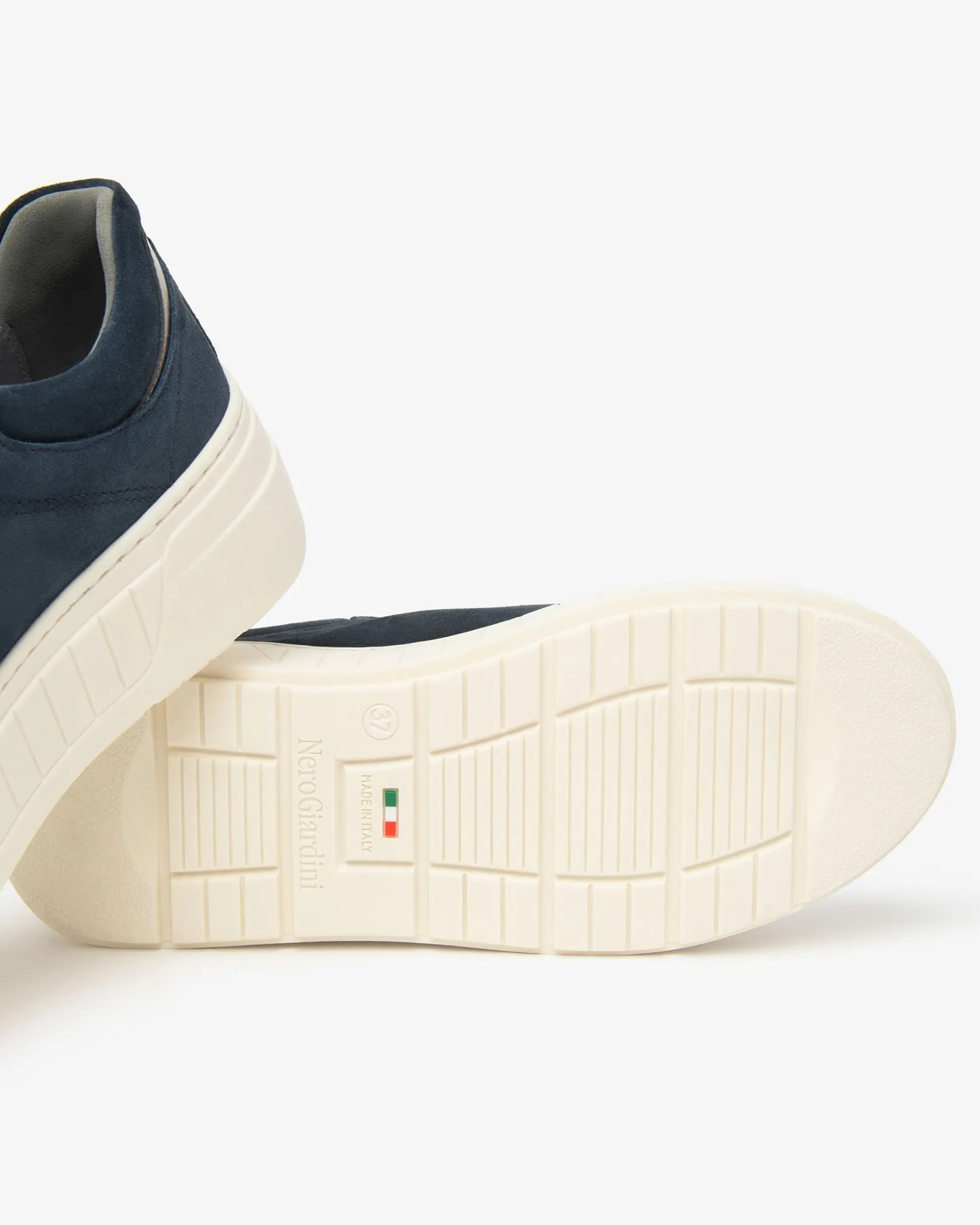 Sneakers Donna in Suede, Pelle e Materiale Tecnico